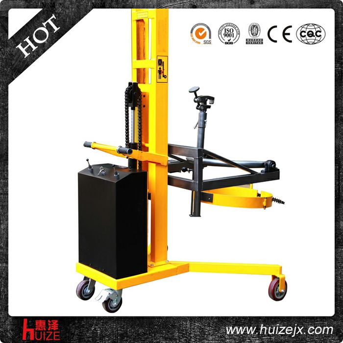 半電動油桶車（直角腿，夾鐵桶翻轉(zhuǎn)）2